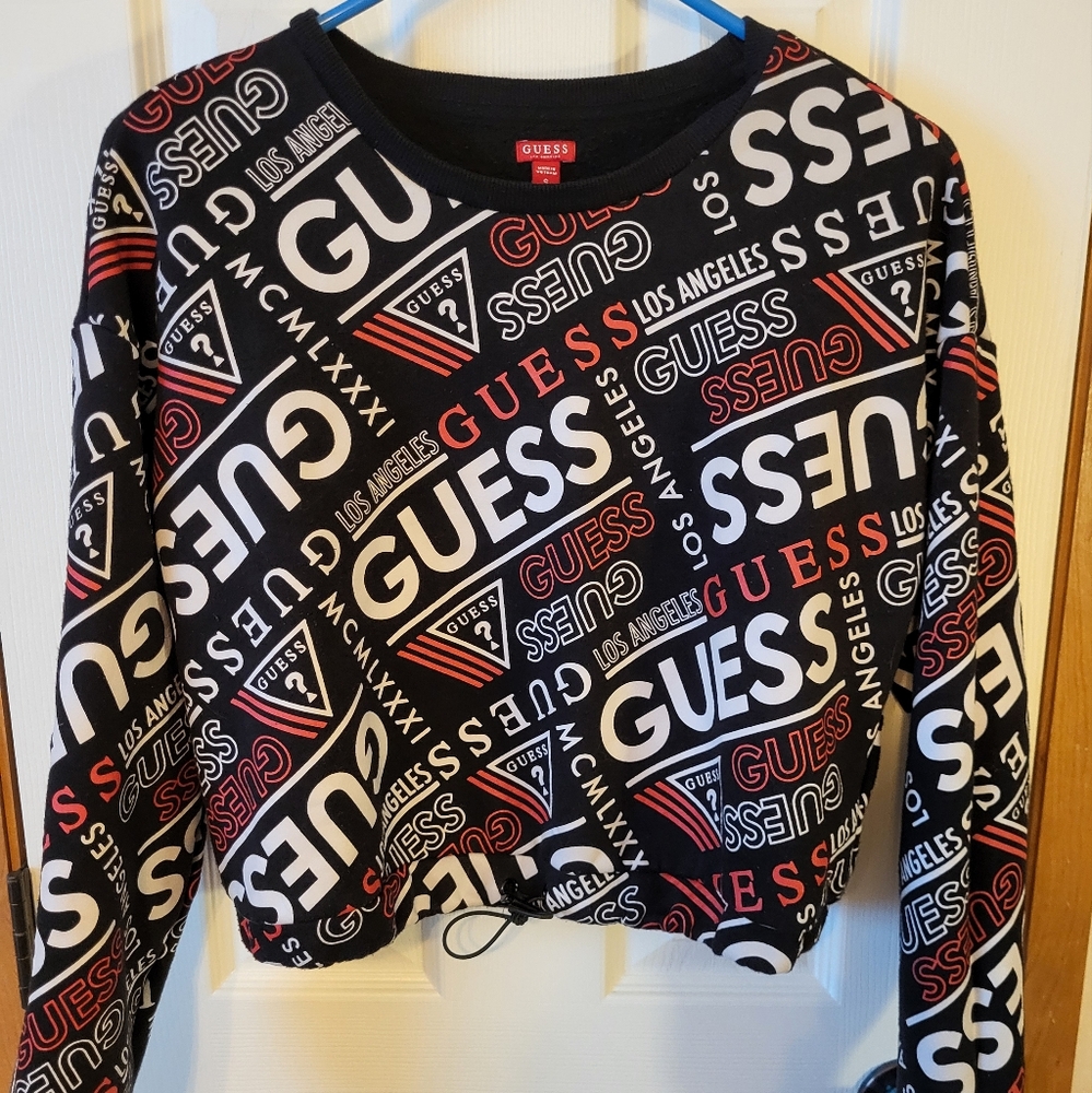 Guess crop sweatshirt